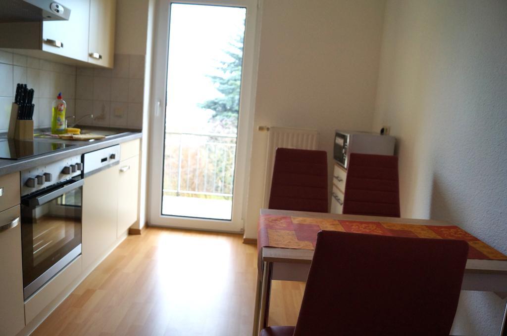 Ferienwohnung Holzhausen ไลป์ซิก ห้อง รูปภาพ
